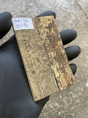 premium mammoth bark tusk knife scales for custom knife