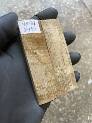 mammoth bark scales pair for knife handle MBT84