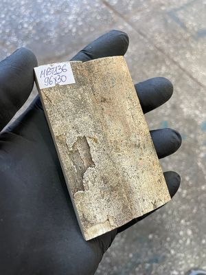 premium mammoth bark tusk knife scales for custom knife