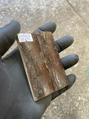 premium mammoth bark tusk knife scales for custom knife