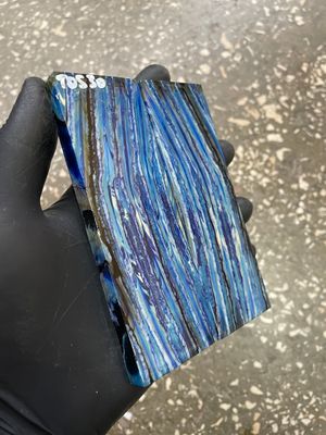 woolly mammoth tooth stabilized scales for knifemaking handle