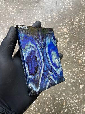 woolly mammoth tooth stabilized scales for knifemaking handle
