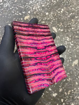 woolly mammoth tooth stabilized scales for knifemaking handle