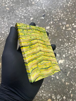 woolly mammoth tooth stabilized scales for knifemaking handle