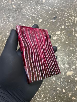 woolly mammoth tooth stabilized scales for knifemaking handle