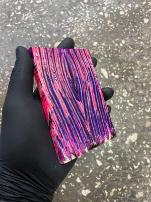 woolly mammoth tooth stabilized scales for knifemaking handle