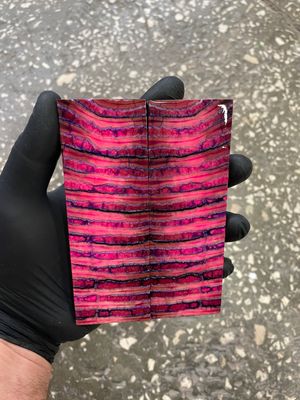 mammoth tooth stabilized knife handle scales pair TOS58