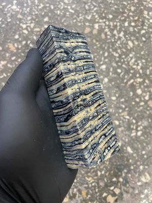 Woolly mammoth tooth stabilized block for knifemaking Yakutsk Siberia