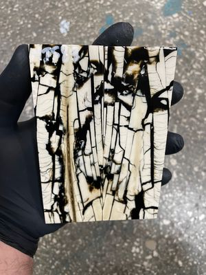 Mammoth tusk scales for knifehandle 5.23-1.85-0.47 inch MTS89