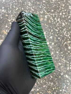 Mammoth tooth knife block stabilized for knifehandle or handmade 5.31-1.85-1.18 inch TTH2