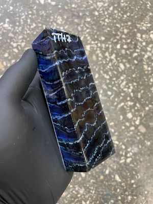 Mammoth tooth knife block stabilized for knifehandle or handmade 5.15-1.85-1.22 inch TTH7