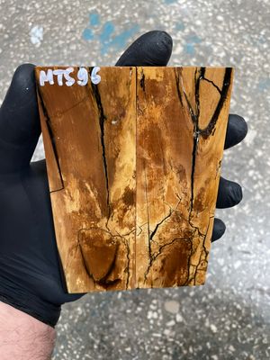 Mammoth tusk scales for knifehandle  5.31-1.81-0.39 inch MTS96