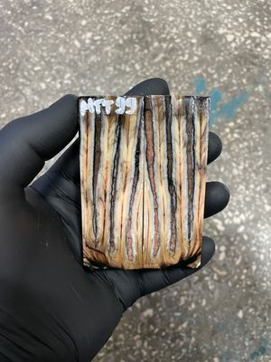 ​Mammoth tooth knife scales for pocket knifehandl 3.54-1.18-0.27 inch MTT99