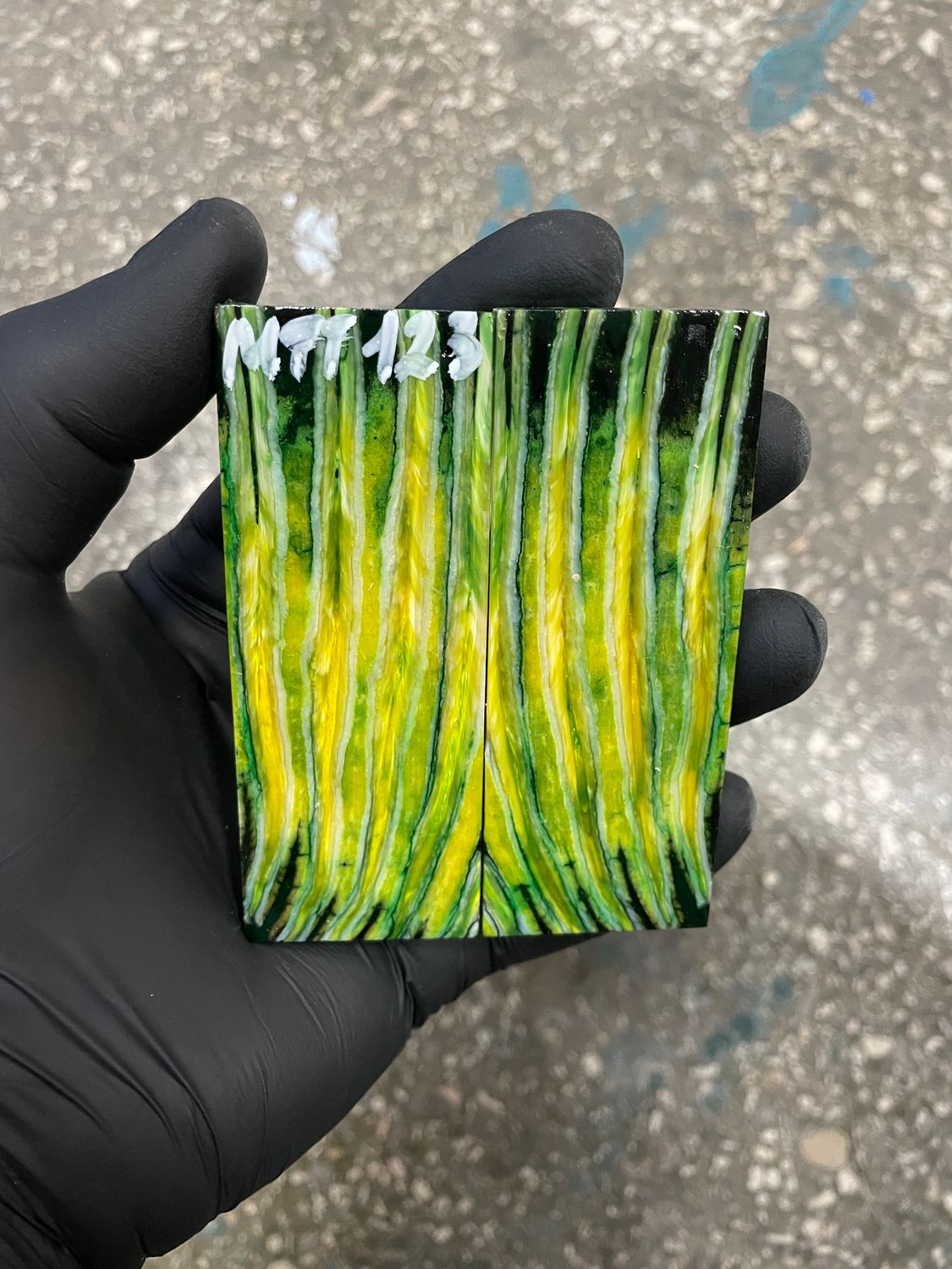 ​Mammoth tooth knife scales for pocket knifehandl 3.54-1.18-0.27 inch MTT123