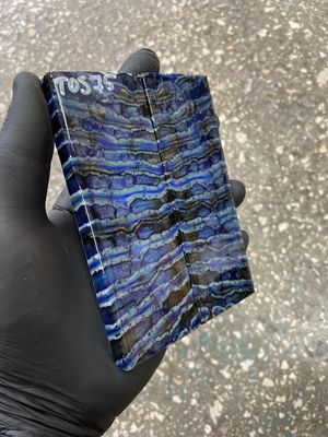 woolly mammoth tooth stabilized scales for knifemaking handle