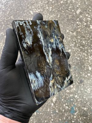woolly mammoth tooth stabilized scales for knifemaking handle