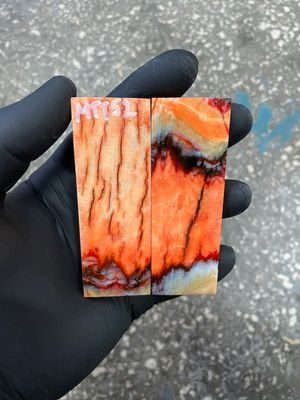 ​Mammoth tooth knife scales for pocket knifehandl 3.54-1.18-0.27 inch MTT52