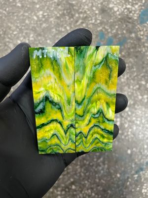 ​Mammoth tooth knife scales for pocket knifehandl 3.54-1.18-0.27 inch MTT61