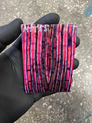 ​Mammoth tooth knife scales for pocket knifehandl 3.54-1.18-0.27 inch MTT63