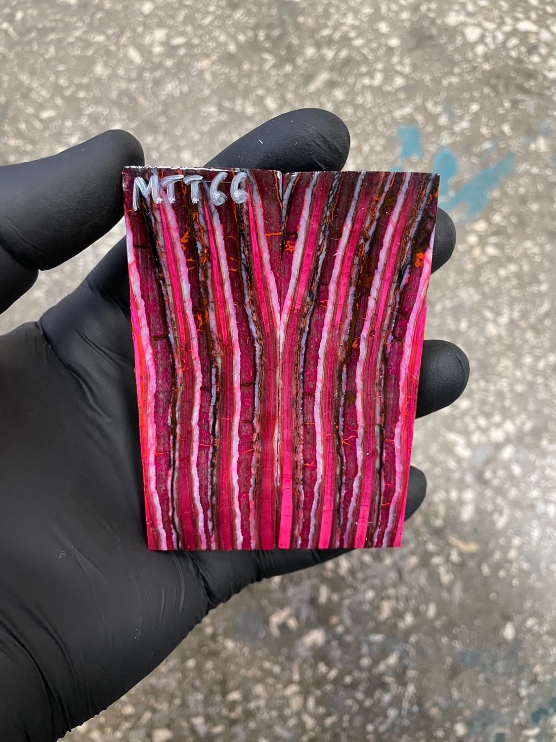 ​Mammoth tooth knife scales for pocket knifehandl 3.54-1.18-0.27 inch MTT66