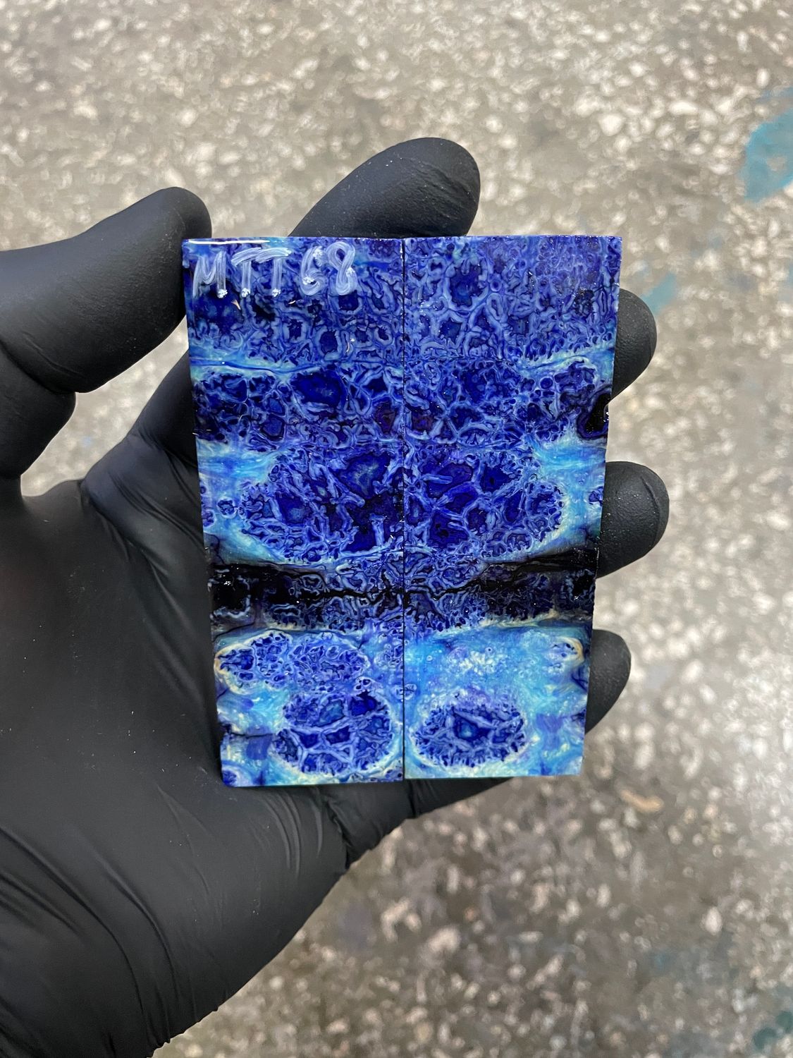 ​Mammoth tooth knife scales for pocket knifehandl 3.54-1.18-0.27 inch MTT68