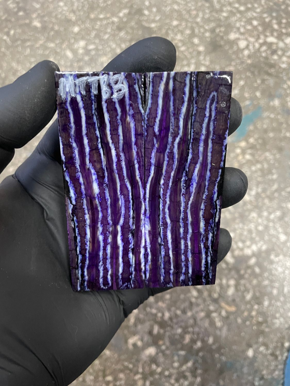 ​Mammoth tooth knife scales for pocket knifehandl 3.54-1.18-0.27 inch MTT83