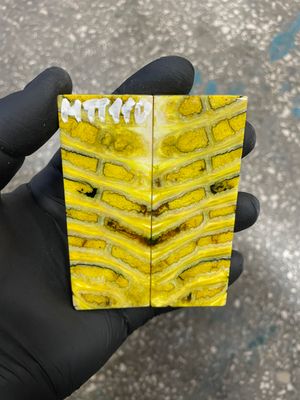 ​Mammoth tooth knife scales for pocket knifehandl 3.54-1.18-0.27 inch MTT110