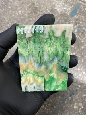 ​Mammoth tooth knife scales for pocket knifehandl 3.54-1.18-0.27 inch MTT119