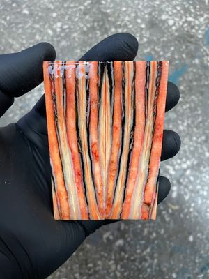 ​Mammoth tooth knife scales for pocket knifehandl 3.54-1.18-0.27 inch MTT69