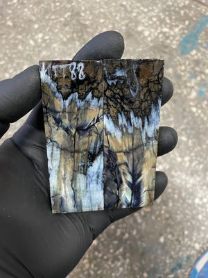 ​Mammoth tooth knife scales for pocket knifehandl 3.54-1.18-0.27 inch MTT88