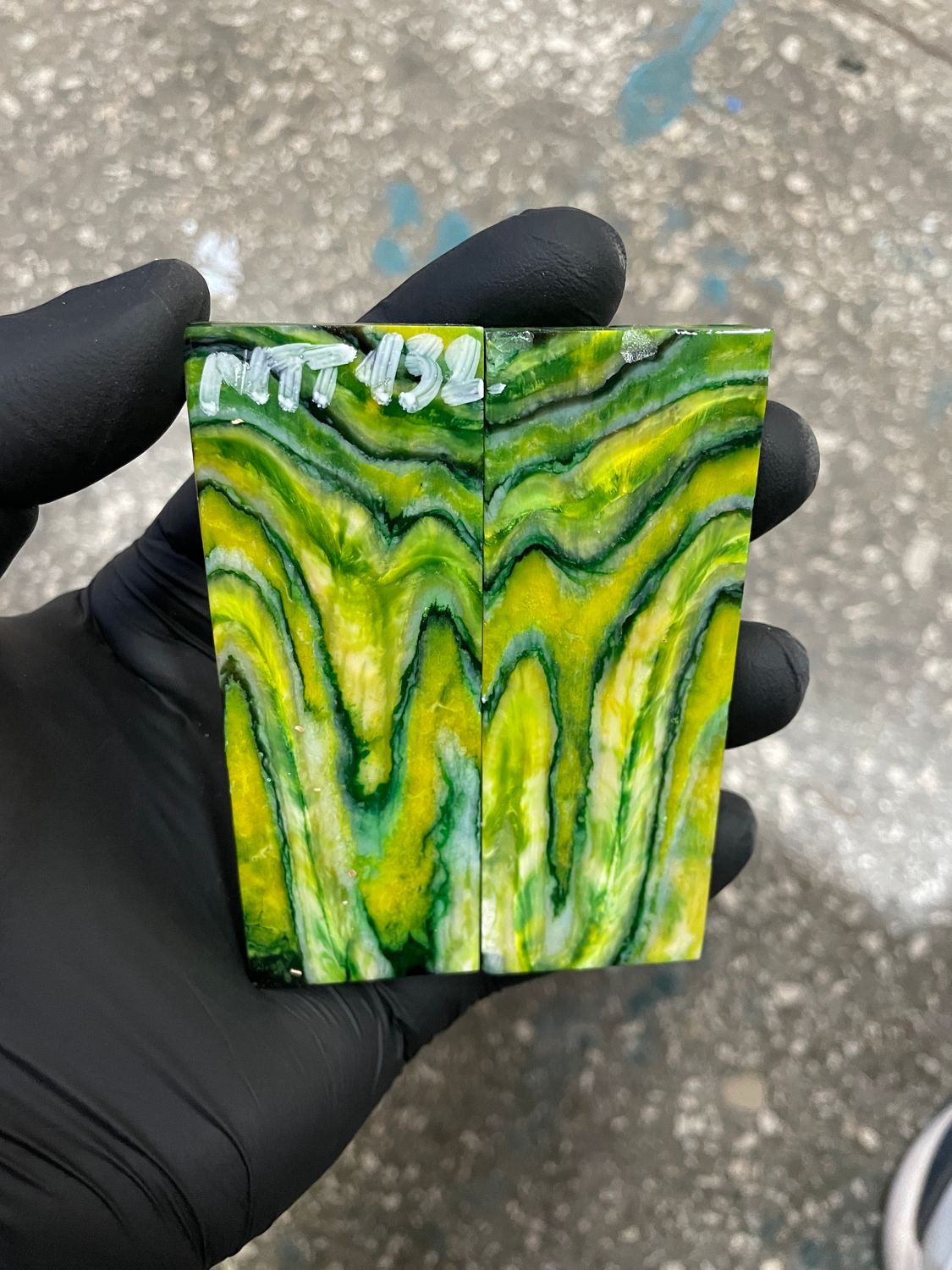 ​Mammoth tooth knife scales for pocket knifehandl 3.54-1.18-0.27 inch MTT132