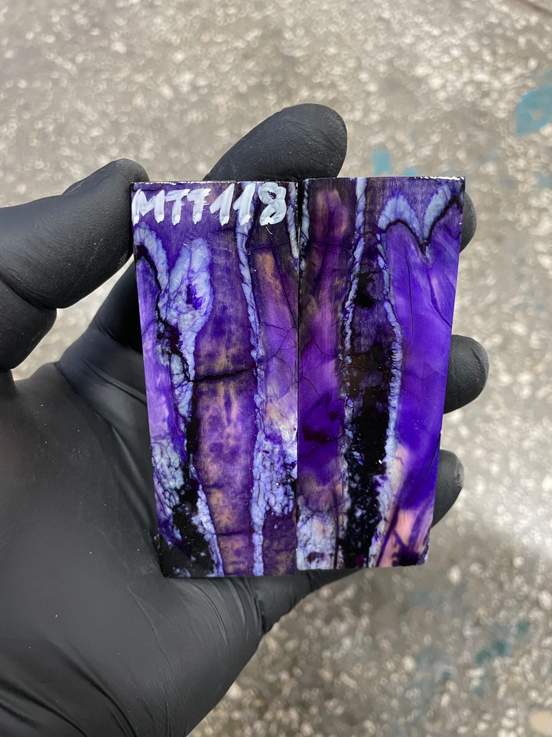 ​Mammoth tooth knife scales for pocket knifehandl 3.54-1.18-0.27 inch MTT118