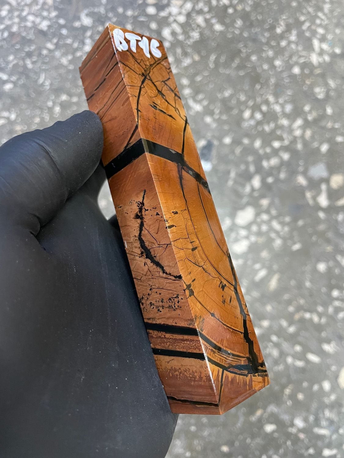 Mammoth tusk block stabilized penblank 5.27-0.98-0.98 inch BT16