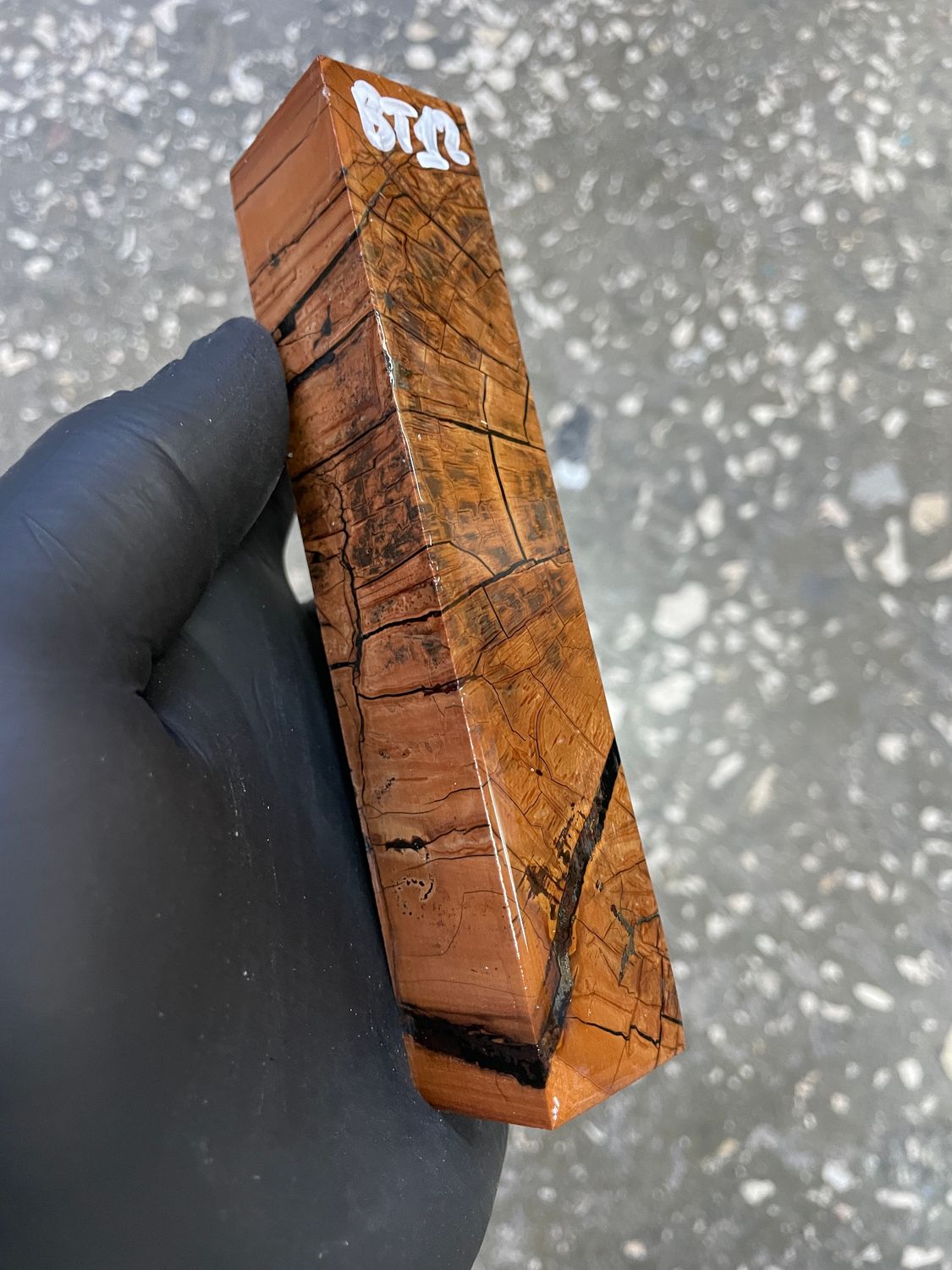 Mammoth tusk block stabilized penblank 5.03-0.98-0.98 inch BT12