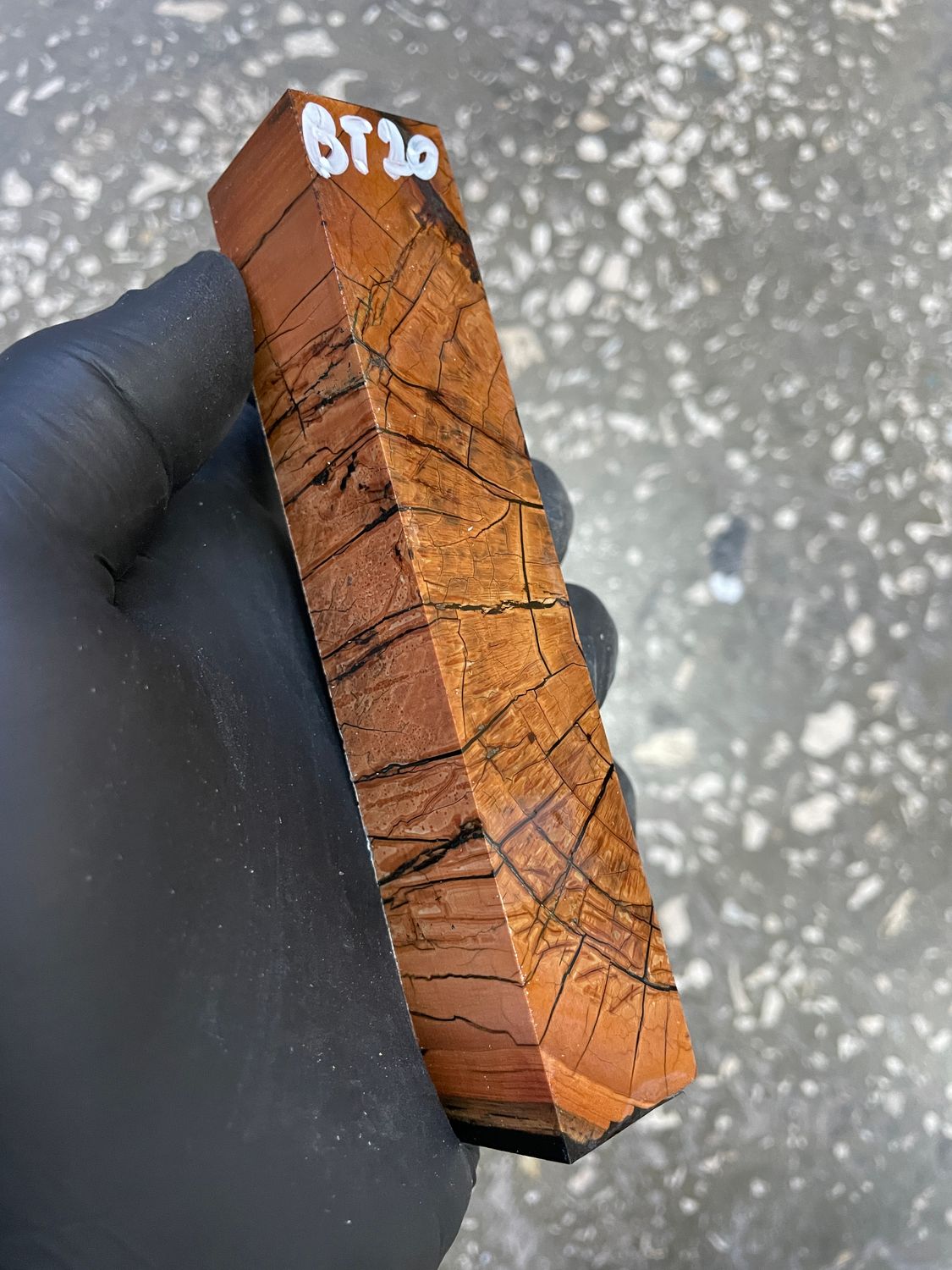 Mammoth tusk block stabilized penblank 5.27-0.98-0.98 inch BT20