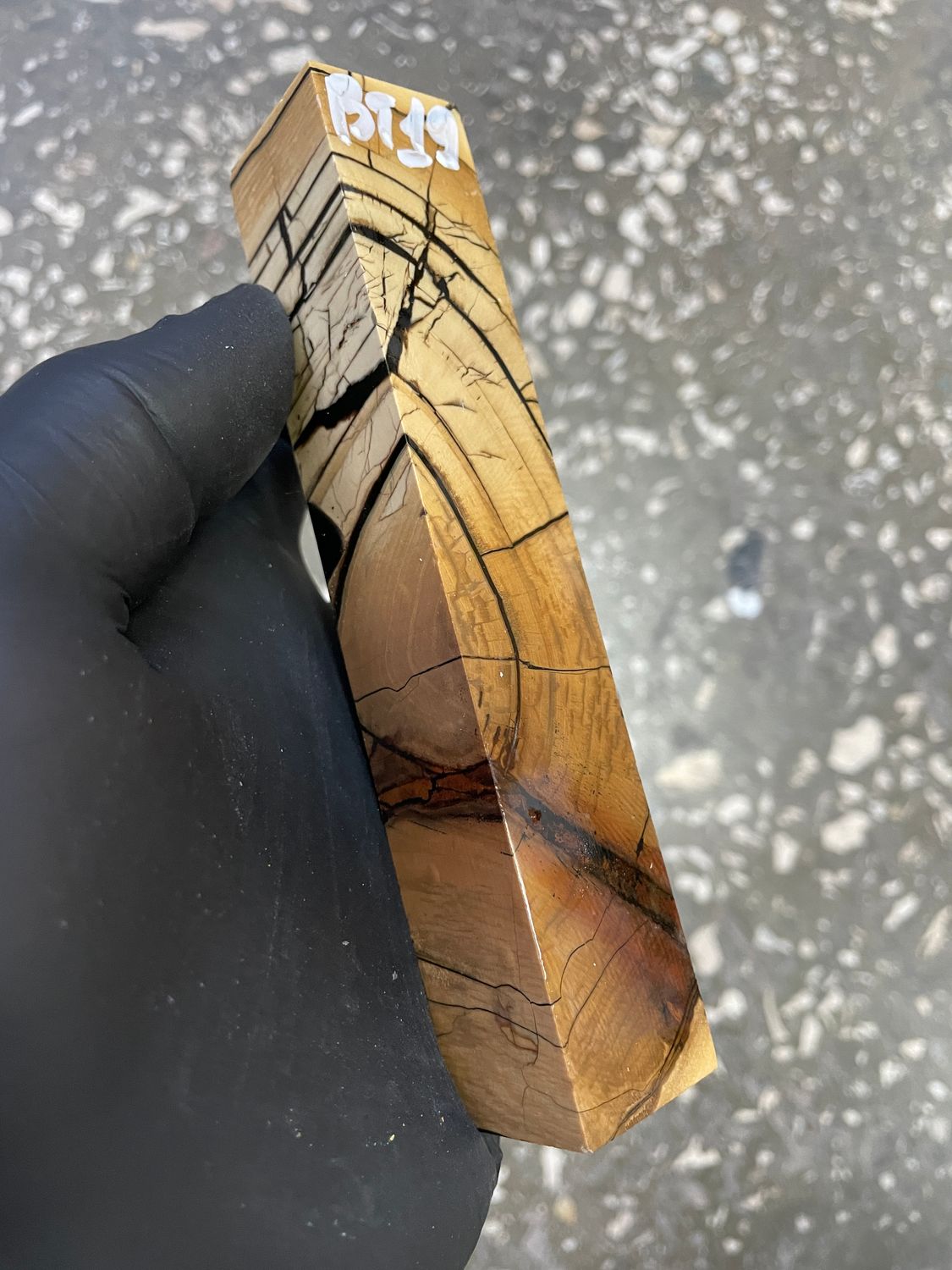 Mammoth tusk block stabilized penblank 5.27-0.98-0.98 inch BT19