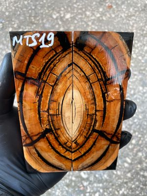 Mammoth tusk knife scales 5.15-1.77-0.39 inch MTS19