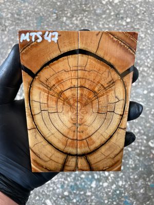 Mammoth tusk knife scales 5.27-1.81-0.39 inch MTS47