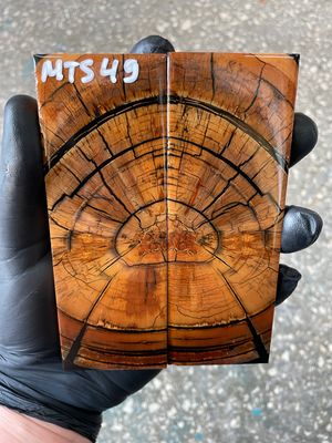 Mammoth tusk knife scales 5.11-1.81-0.39 inch MTS49