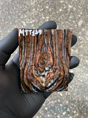 Stabilized mammoth tooth knife scales pair inch for pocket knife handle MTT139