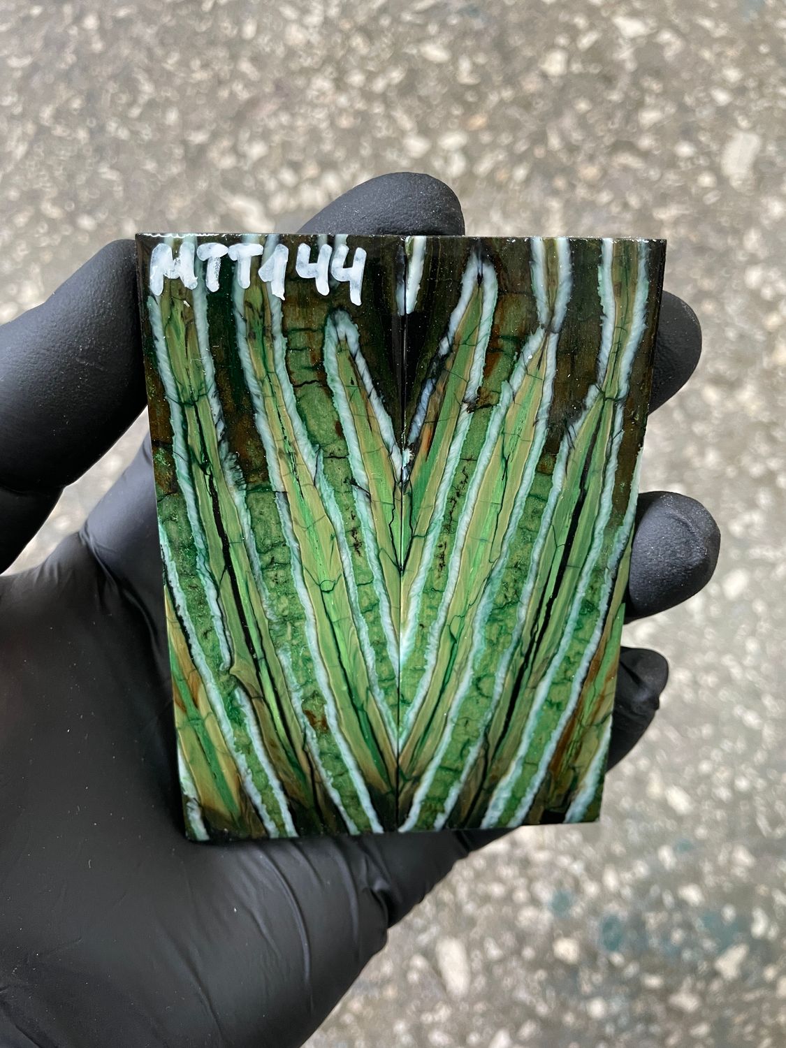 ​Mammoth tooth knife scales for pocket knifehandle 3.70-1.37-0.23 inch MTT144