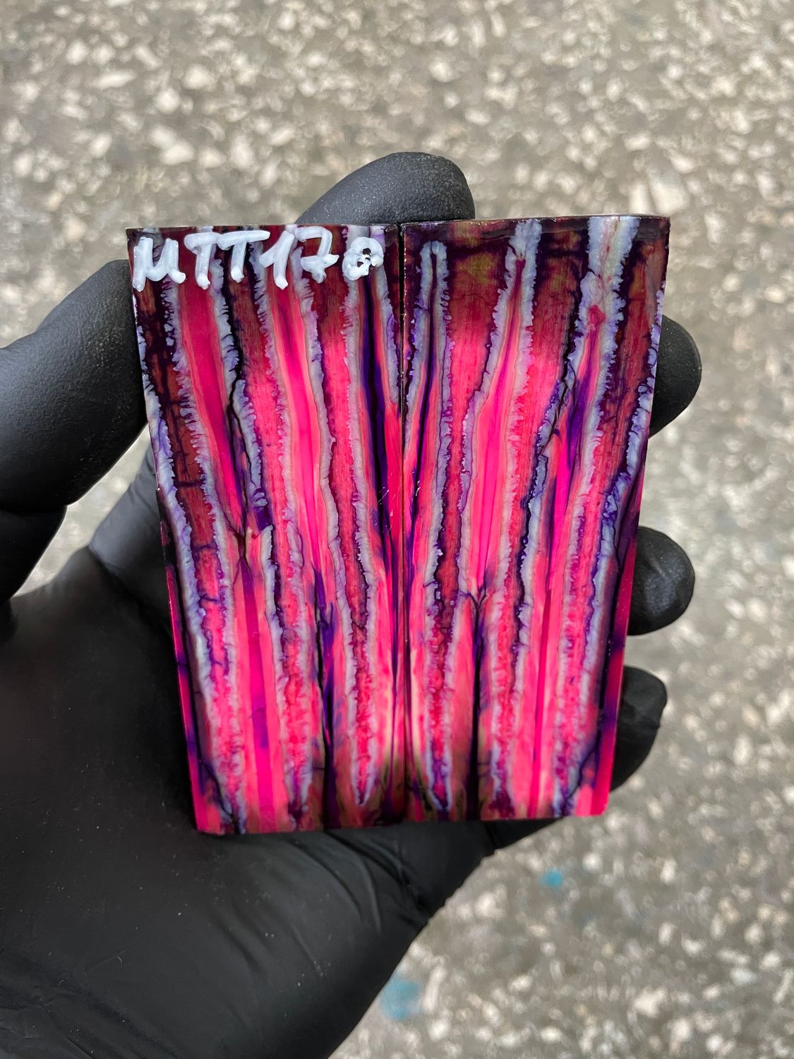 ​Mammoth tooth knife scales for pocket knifehandl 3.70-1.33-0.31 inch MTT170