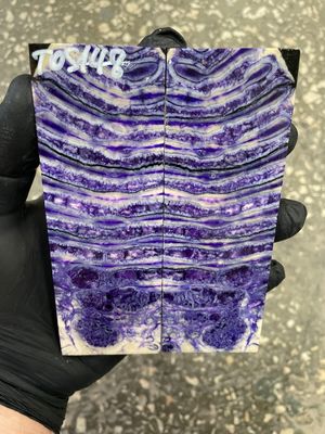 mammoth tooth stabilized knife handle scales pair TOS148