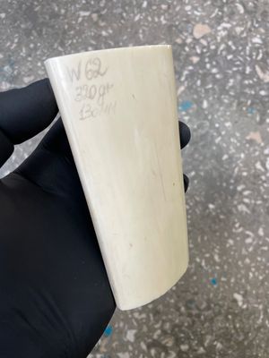 walrus tusk block for scrimshaw carving knife handle material W62