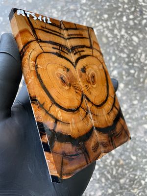 woolly mammoth tusk knife scales stabilized ivory pair for custom knife handle making