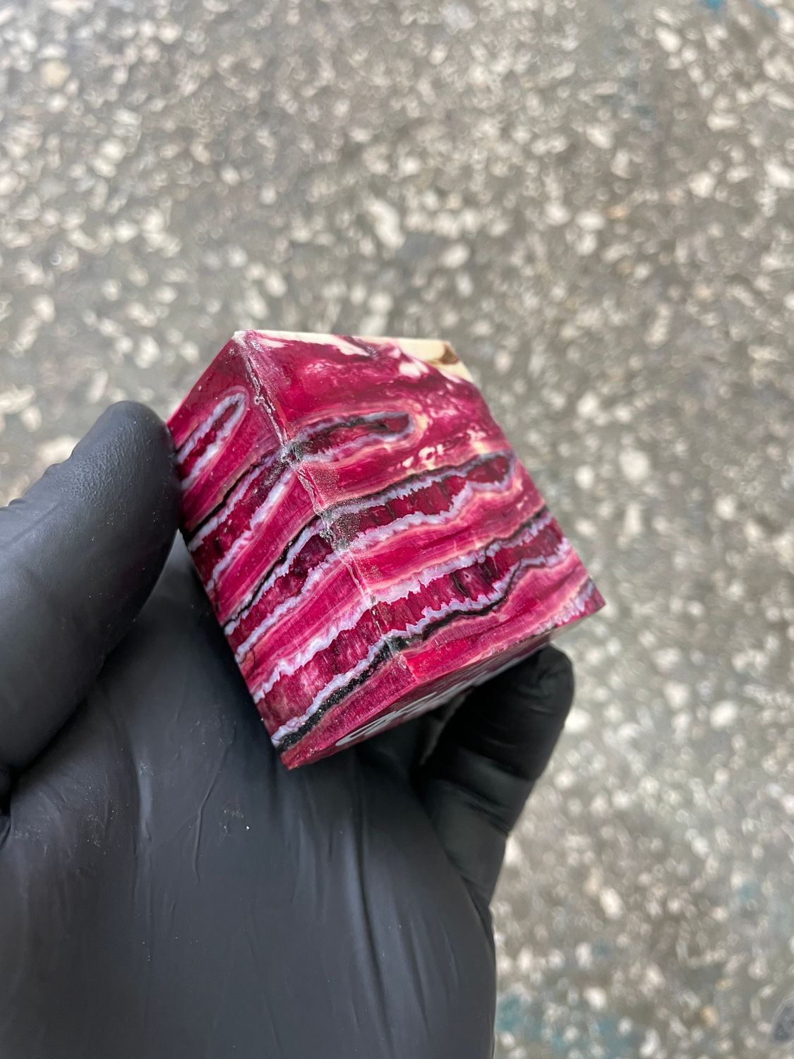 woolly mammoth tooth spacer block stabilized knifemaking material