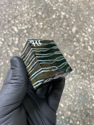 Mammoth Tooth Spacer Block Stabilized for Knife Handle 2.04-1.65-1.18 inch T716