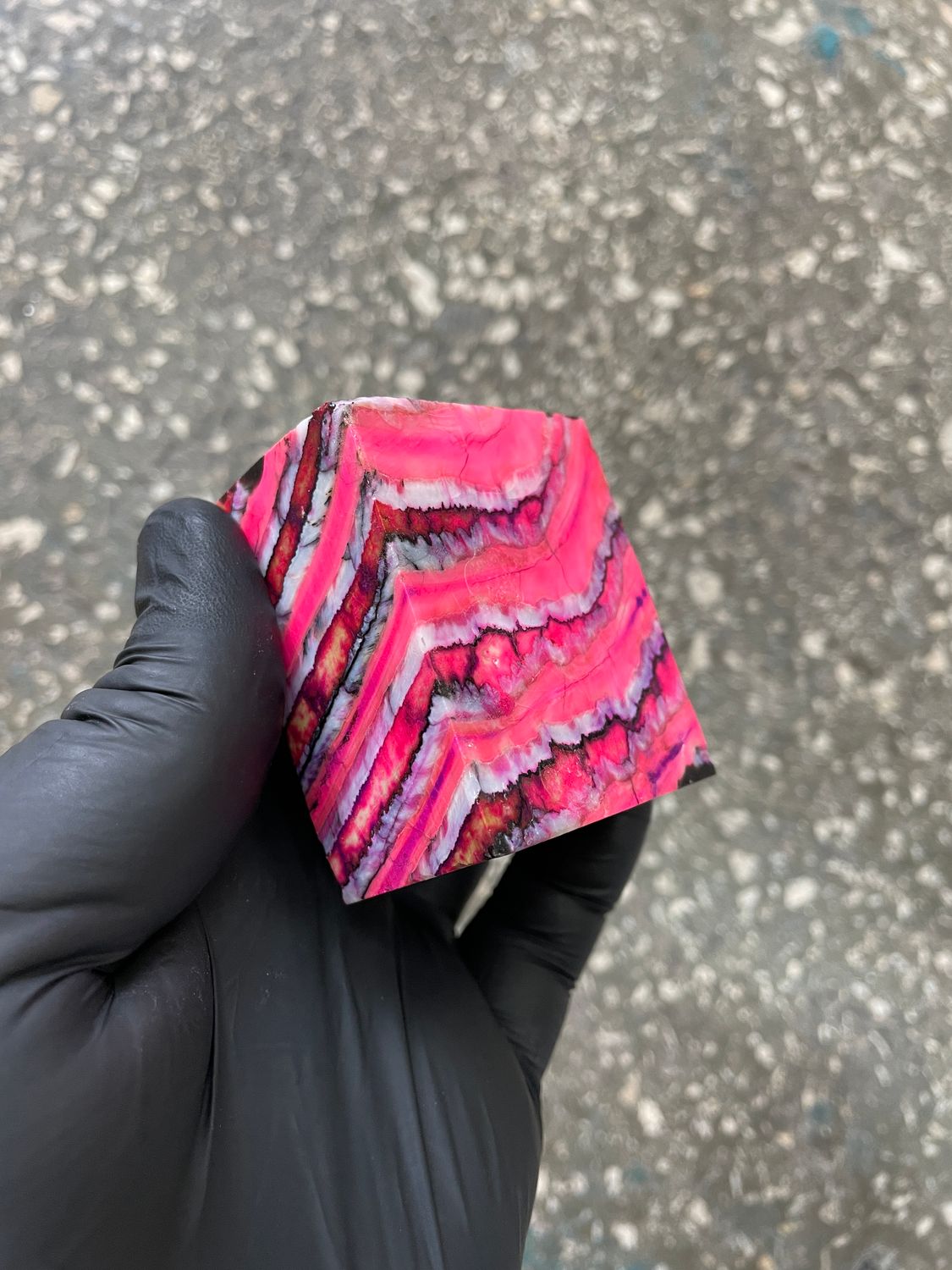 woolly mammoth tooth spacer block stabilized knifemaking material
