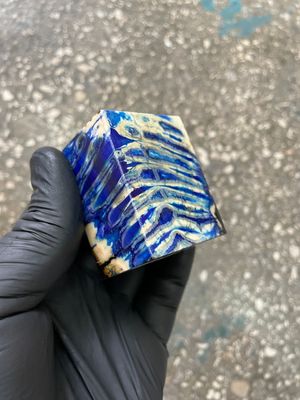 woolly mammoth tooth spacer block stabilized knifemaking material