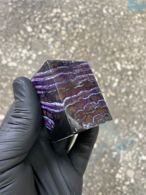 woolly mammoth tooth spacer block stabilized knifemaking material